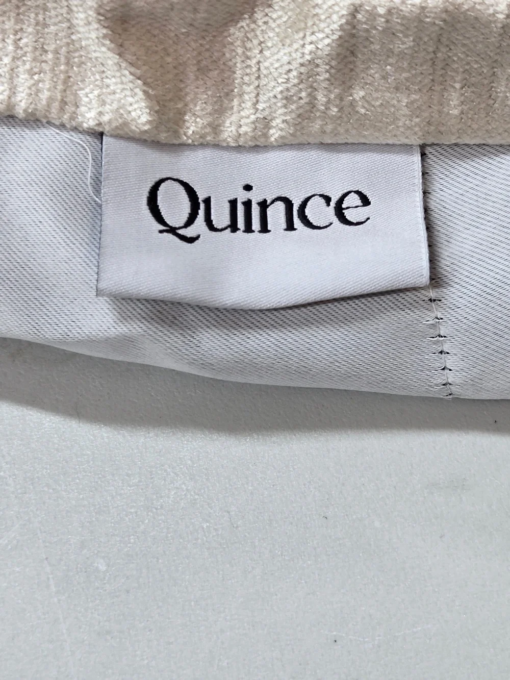 QUINCE Set Of 2 48x108 Luster Velvet True Blackout Curtains Champagne 8929